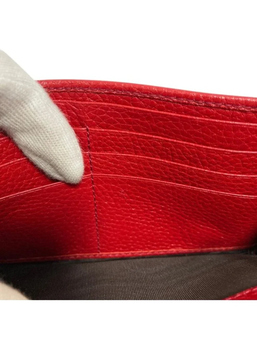 Gucci Soho Leather Wallet Red - Picture 10 of 15